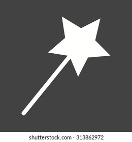 Magic, wizard, wand icon vector image.Can also be used for art and designing. Suitable for mobile apps, web apps and print media.