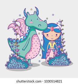 Magic world little princess hand drawing cartoon man with sunglasses and dollar symbol inside chat bubble