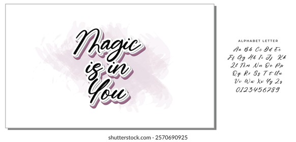 Magic is in You a Cute Love and Fun Design