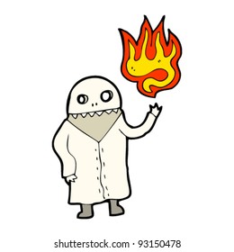 magic zombie man cartoon