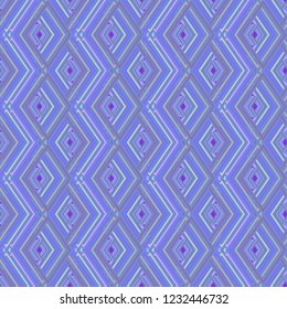 Magical abstract background multicolor cube geometric pattern seamless.