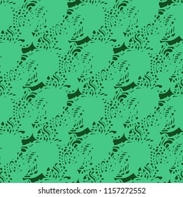 Magical abstract background multicolor geometric seamless.