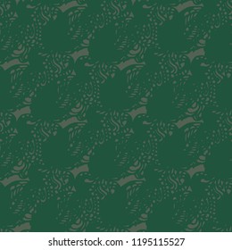 Magical abstract background multicolor geometric seamless.