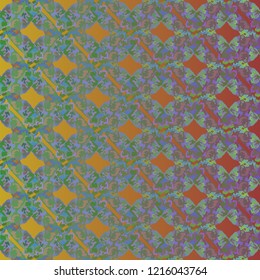Magical abstract background multicolored geometric simmetric chaos.