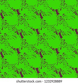 Magical abstract background multicolored geometric seamless.