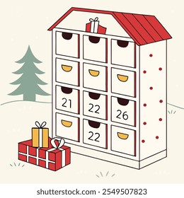 Magical Advent Calendar Packed with Little Treasures