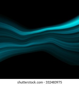 Magical background with abstract waves. Vector EPS10