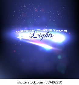 Magical background with colorful bokeh