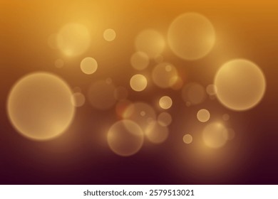 Magical bokeh effect. Shiny light effect of dust and glitter.