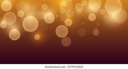 Magical bokeh effect. Shiny light effect of dust and glitter.