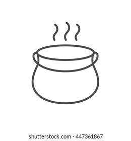 magical broth linear icon
