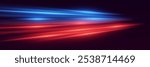 Magical dynamic movement of lines and light. Vector illustration