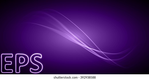 magical energy illustration. abstract vector with smooth lines.