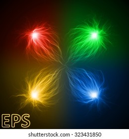 magical energy vortex. energy veins from outside to center.main colors.