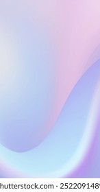 Fundo abstrato magnético e etéreo com ondas iridescentes verticais fluindo. Perfeito para designs móveis e mídias sociais.