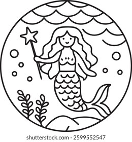 Magical Fairy Coloring Book Pages: Cute Fairy Tales, Enchanted Forests, and Dreamy Art for Creative Minds of All Ages