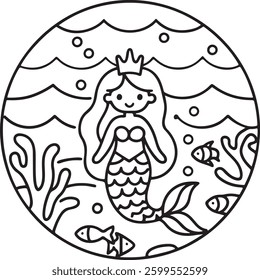 Magical Fairy Coloring Book Pages: Cute Fairy Tales, Enchanted Forests, and Dreamy Art for Creative Minds of All Ages