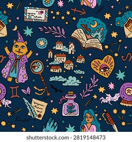 Magical fairy tale characters