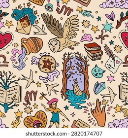 Magical fairy tale characters