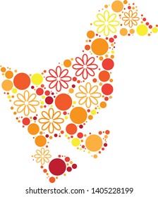 
Magical floral circle animals in red, orange and yellow colors is perfect for your party invites, crafts, nursery illustration, fashion, t-shirts, web, stationary, card making projects, design ,