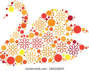 
Magical floral circle animals in red, orange and yellow colors is perfect for your party invites, crafts, nursery illustration, fashion, t-shirts, web, stationary, card making projects, design ,