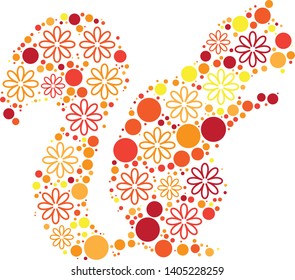 
Magical floral circle animals in red, orange and yellow colors is perfect for your party invites, crafts, nursery illustration, fashion, t-shirts, web, stationary, card making projects, design ,