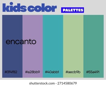 Magical harmony Encanto designed for children showcasing friendly balanced palette inspiring imagination creativity fun learning everyday