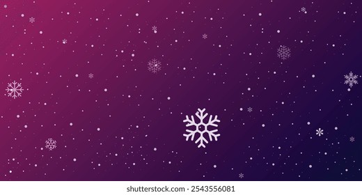 Magical heavy snow flakes backdrop. Snowstorm speck ice particles. Snowfall sky white teal dark wallpaper. Rime snowflakes february. Snow hurricane landscape, snowflakes.