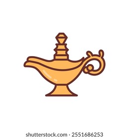 Magical Lamp Filled Icons