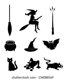 Magical Objects Icons - Vector