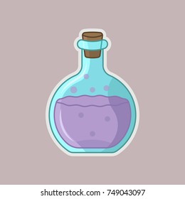Magical potion glass