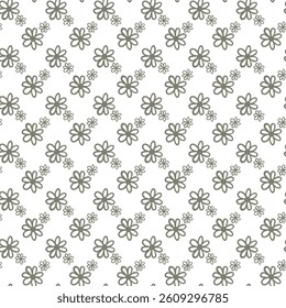 Magical Spring Garden Seamless Vector Pattern Design