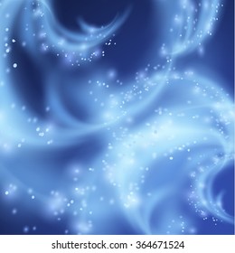 Magical swirls vector background, Vector eps10.