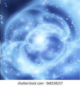 Magical swirls vector background, Vector eps10.