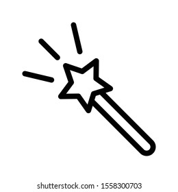 magical thin colour line icon 