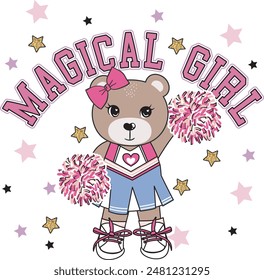 magical unicorn graphic tees for girl