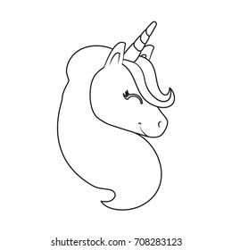 magical unicorn icon
