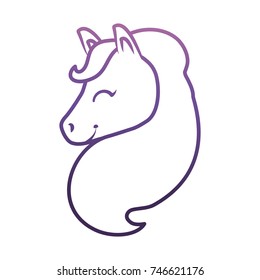 magical unicorn icon