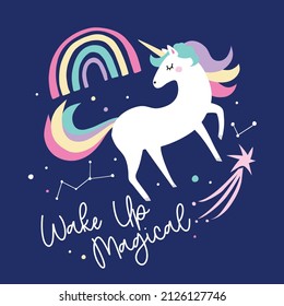 Magical Unicorn Placement Print Icon