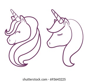 magical unicorns design 