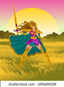 magical warrior princess