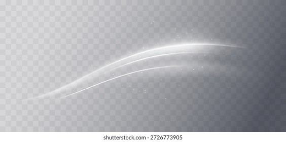 Fondo mágico de invierno con remolinos de viento, Elementos de escarcha brillantes y un vórtice blanco transparente que crea una atmósfera hipnotizante de la estación fría con polvo helado brillante, Ilustración vectorial