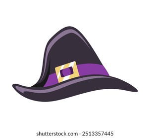 Magical Witch Hat, Halloween Costume Headwear Graphic Illustration