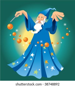 magical wizard