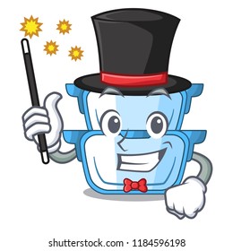 Magician cartoon double boiler for the cake steaming