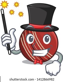 Magician cricket ball in the character column