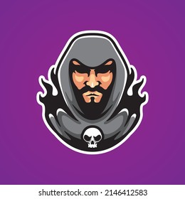 MAGICIAN E SPORT MASCOT LOGO