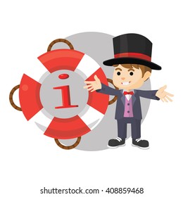Magician with float information