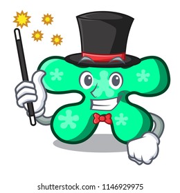 Magician free form mascot cartoon