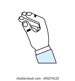Magician hand trick